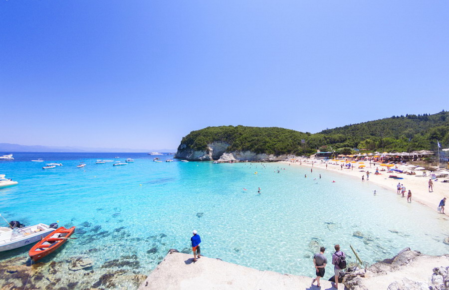   Antipaksi Voutoumi plaža 